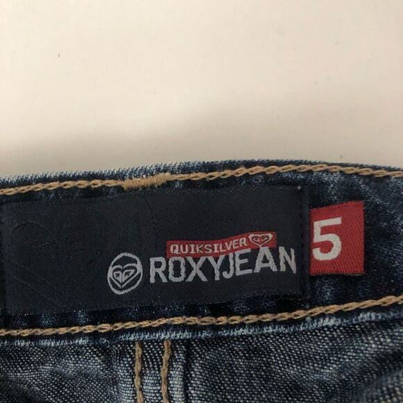 Roxy basic dark blue denim mini shirt - Picture 9 of 10